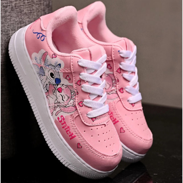 Tênis infantil Stitch Feminino LANÇAMENTO NOVIDADE SHOESBIZ em Oferta na Shopee