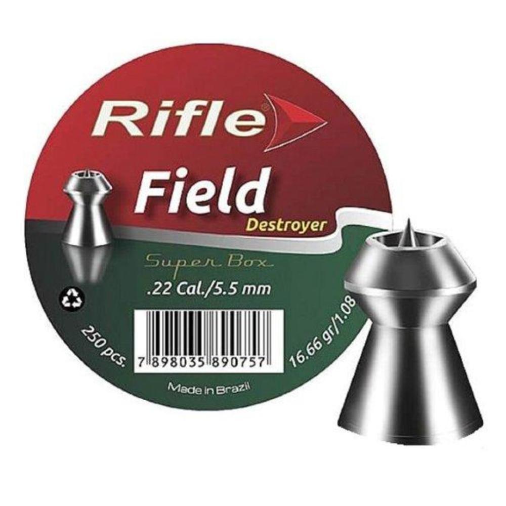 Chumbinho Rifle Destroyer Field 5,5mm com 250und em Oferta na Shopee