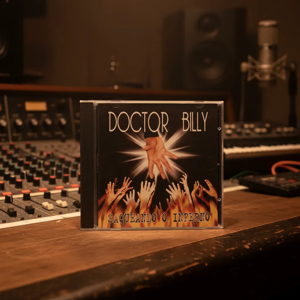 Cd Doctor Billy - Saqueando O Inferno - Álbum Físico