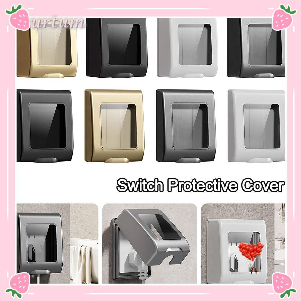 Capa De Plugue Elétrico URTUM , Protetora De Interruptor Transparente Tipo 86 , Protetor De Soquete À Prova De Respingos