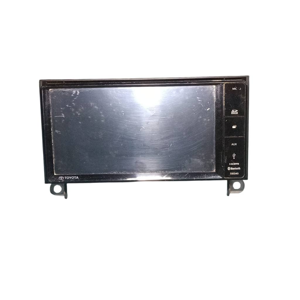 Central Multimidia Toyota Etios 2018 Original 8612098000