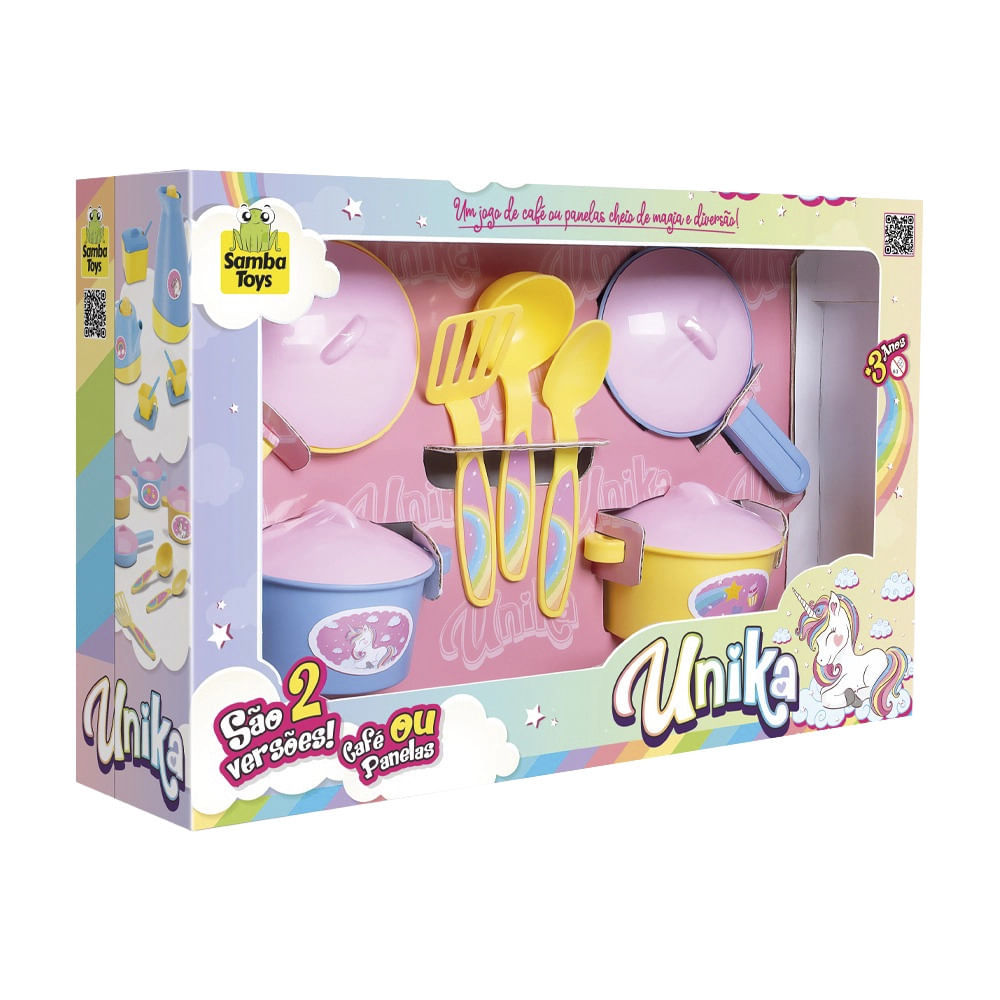 Kit Panelinhas Unika Samba Toys em Oferta na Shopee