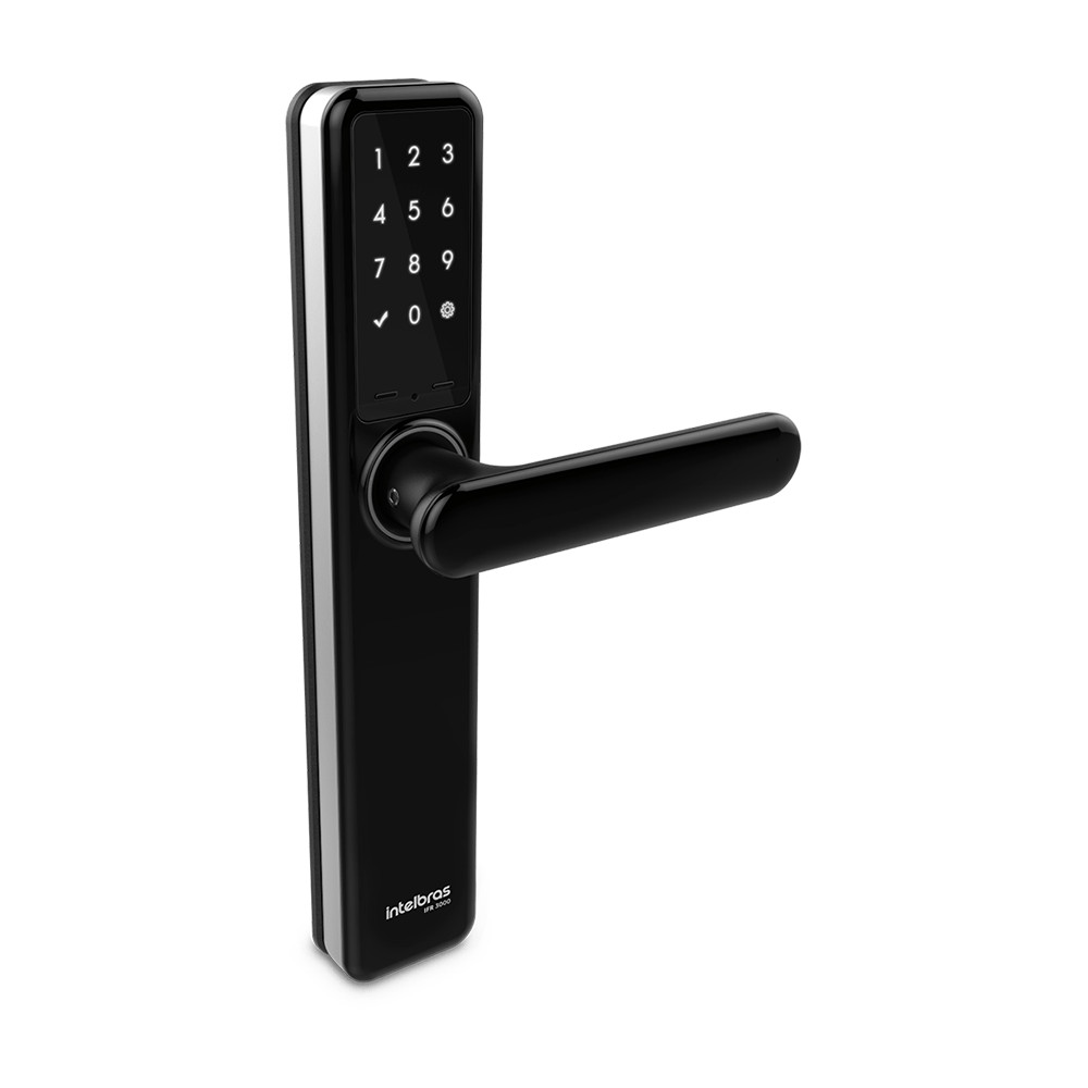 Fechadura Digital de Embutir com Maçaneta IFR 3000 Intelbras em Oferta na Shopee
