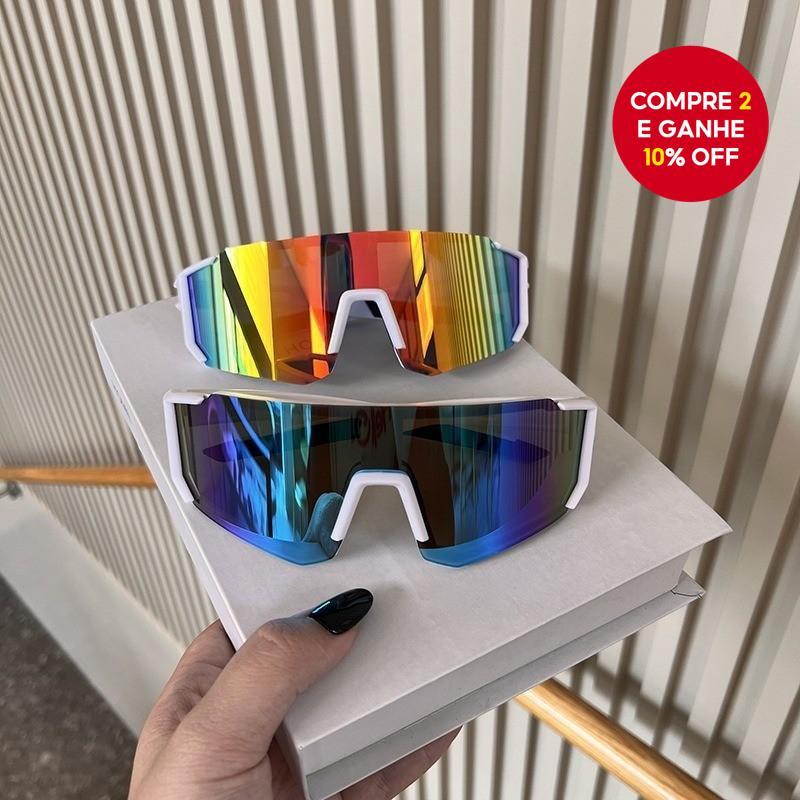 Óculos De Ciclismo Unissex Com Proteção UV400 , Grandes , À Prova De Vento , Leve , rame F Para Atividades Ao Ar Livre em Oferta na Shopee