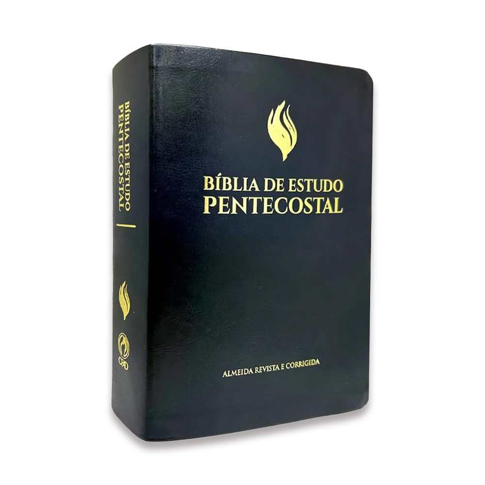 Bíblia De Estudo Pentecostal | João Ferreira De Almeida | Editora CPAD - Capa Mole - Português em Oferta na Shopee