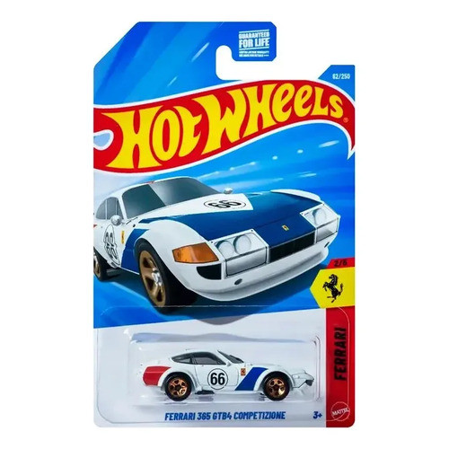 Carrinho Hot Wheels Ferrari 365 Gtb4 Competizione 2026 Jjj30