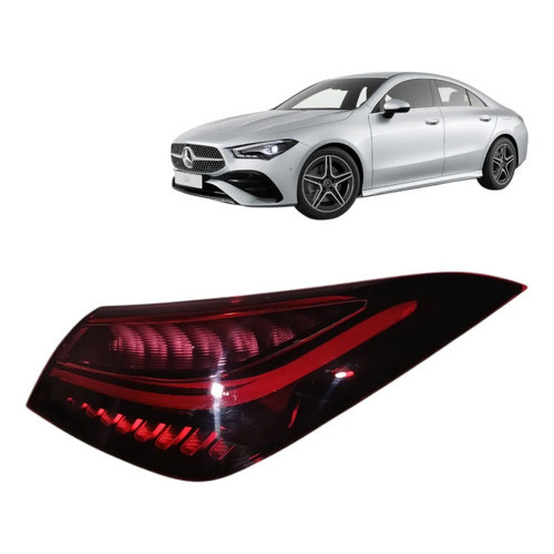Lanterna Mercedes-benz Cla 200 Lado Direito 2025 A1189063601 Direito/passageiro Vermelho