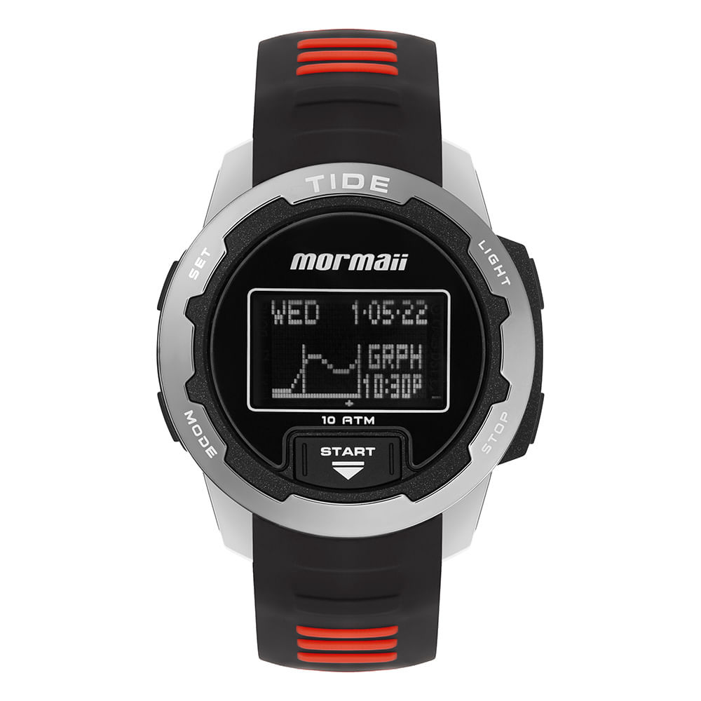 Relógio Mormaii Masculino Pro Preto - MO23901/8R