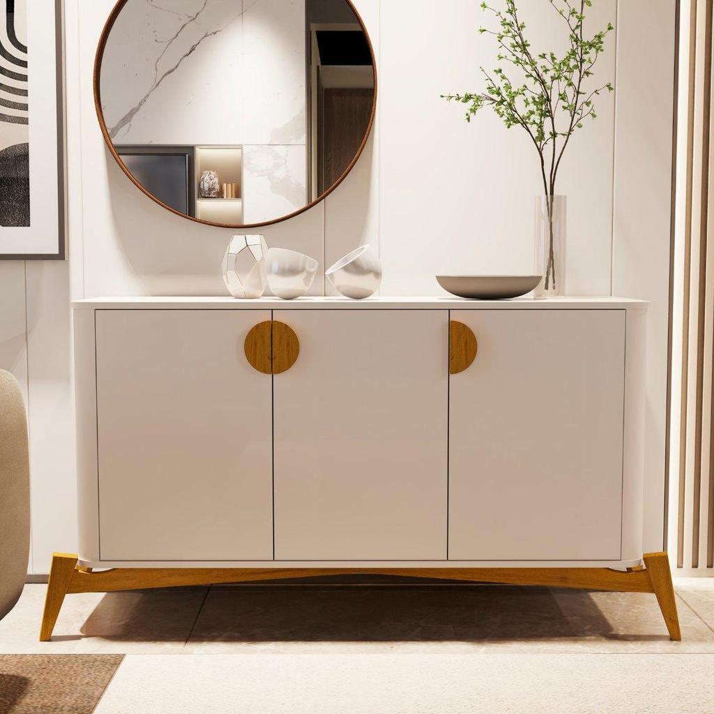 Buffet 3 Portas Juazeiro Off White