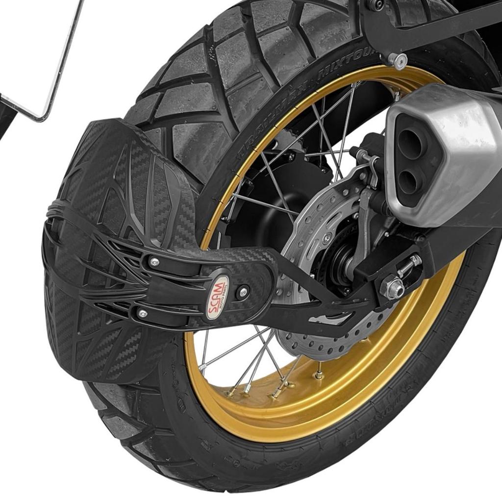 Para-lama traseiro Anti Spray Honda Transalp Xl 750 Scam