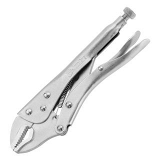 Alicate de Pressão Dentado Curvo Reto 25cm 10pol 250mm MTX em Oferta na Shopee