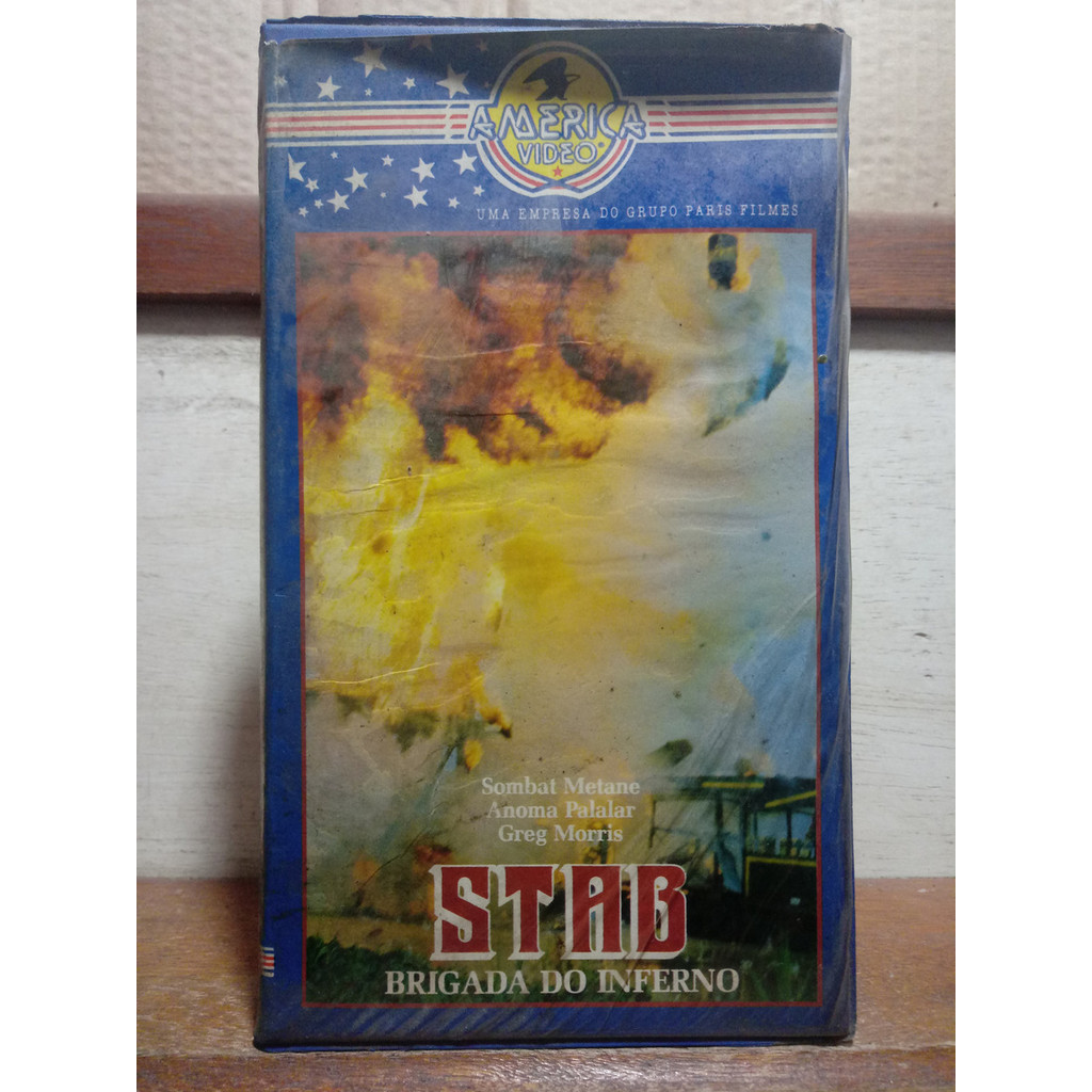 Vhs Stab Brigada Do Inferno - Sombat Metane - Greg Morris