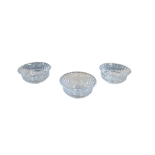 Conjunto 3 Browl Vidro Alexa Utilidades Domesticas Organizador Moderno Duravel