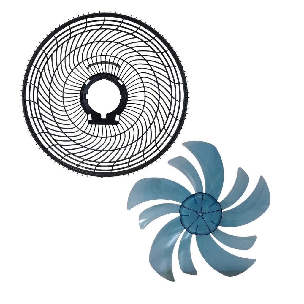 Grade Traseira + Hélice Ventilador Britania/Philco Pvt/Bvt