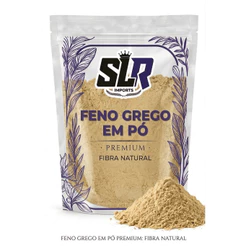 Feno Grego em Pó Premium 100% Pura 500g a 1Kg Natural
