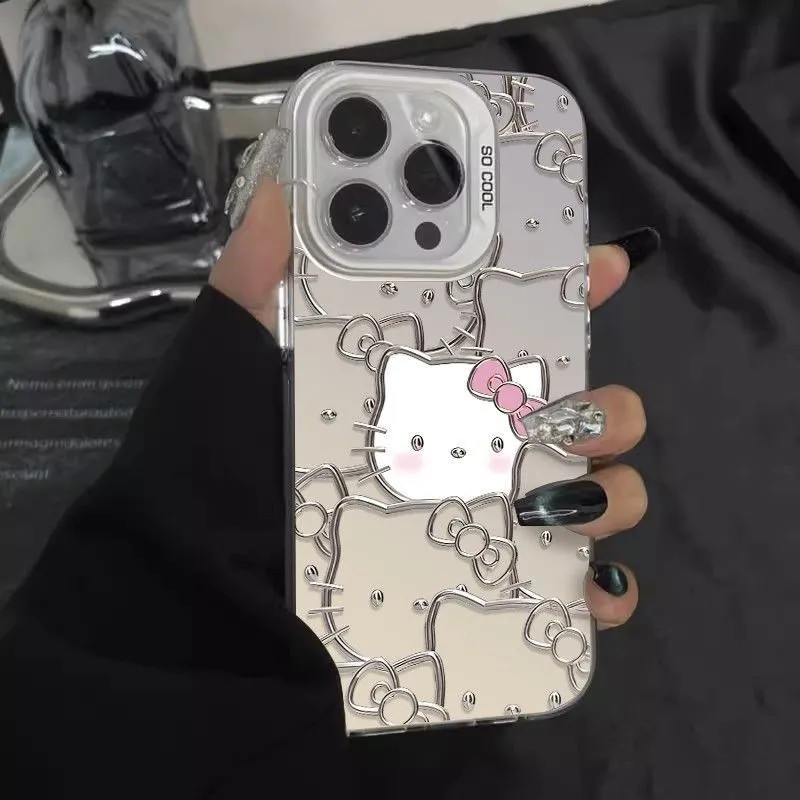 Detalhes do Anti-impacto silicone Capinha capa Fosco Hello Kitty para Samsung A15 A16 A17 A72 A32 A54 S23 S24 S25 FE ULTRA