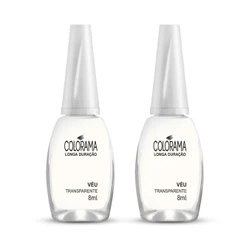 Kit 2 Esmaltes Colorama Natural Véu