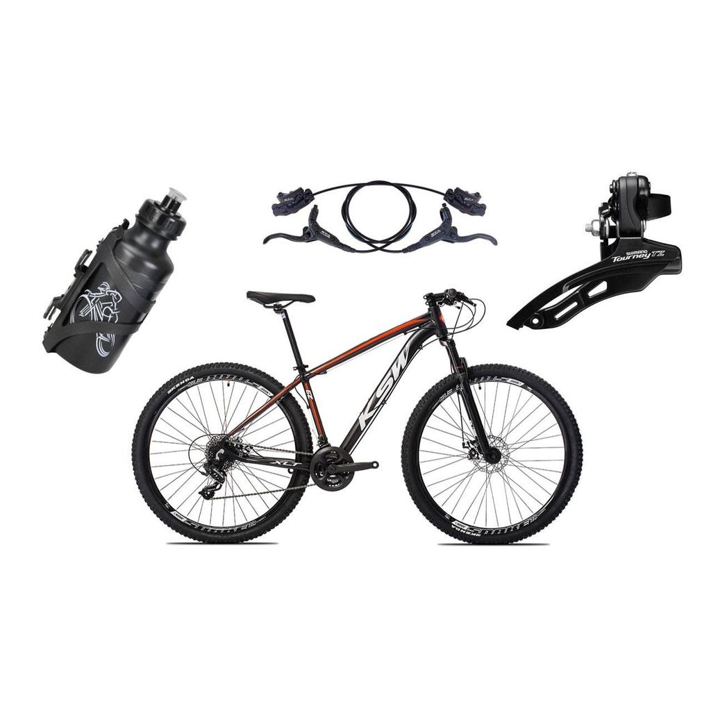Bicicleta Aro 29 KSW Aluminio 6061 24v Freio Hidráulico