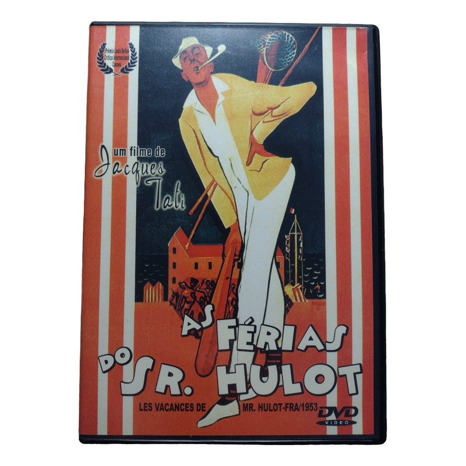 DVD Filme As Férias do Sr. Hulot 1953 Jacques Tati