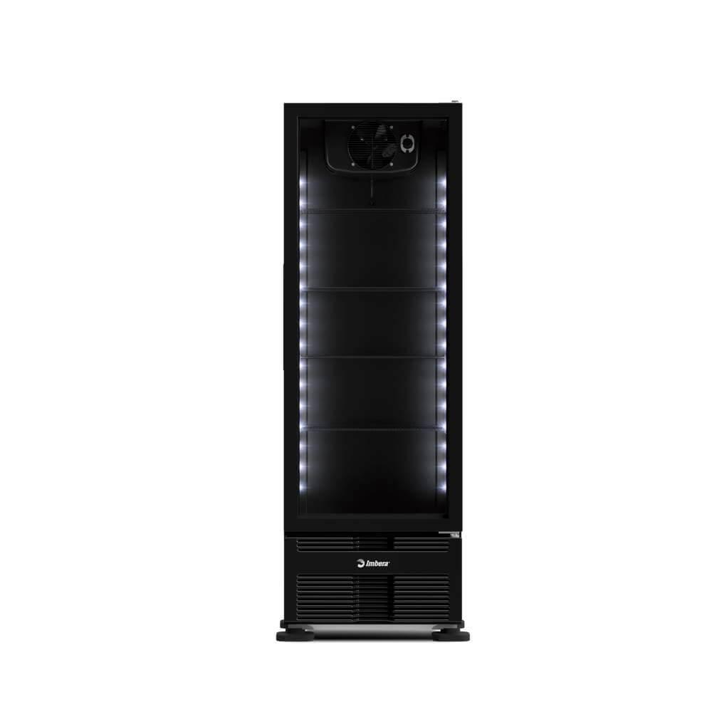 Expositora Refrigerada Imbera 393 Litros VRS13S Full Black - Inverter Bivolt