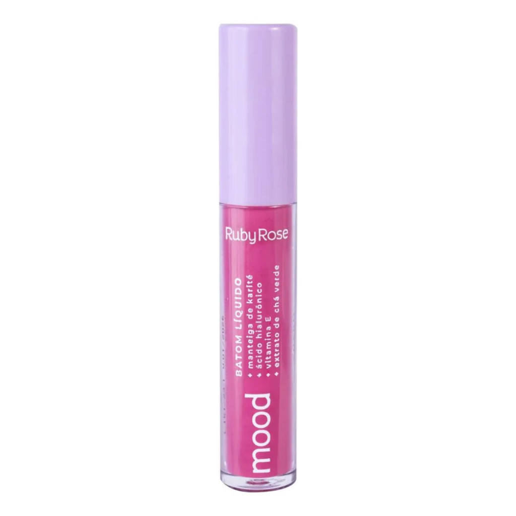 BATOM LABIAL LIQUIDO MOOD HB566S5 3,2ML CHARM RUBY ROSE