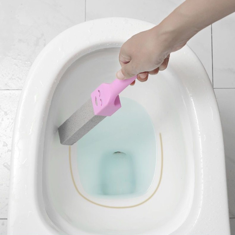 Bastão de pedra-pomes para limpeza de vasos sanitários, limpa assentos de vaso sanitário, remove sujeira e manchas amare