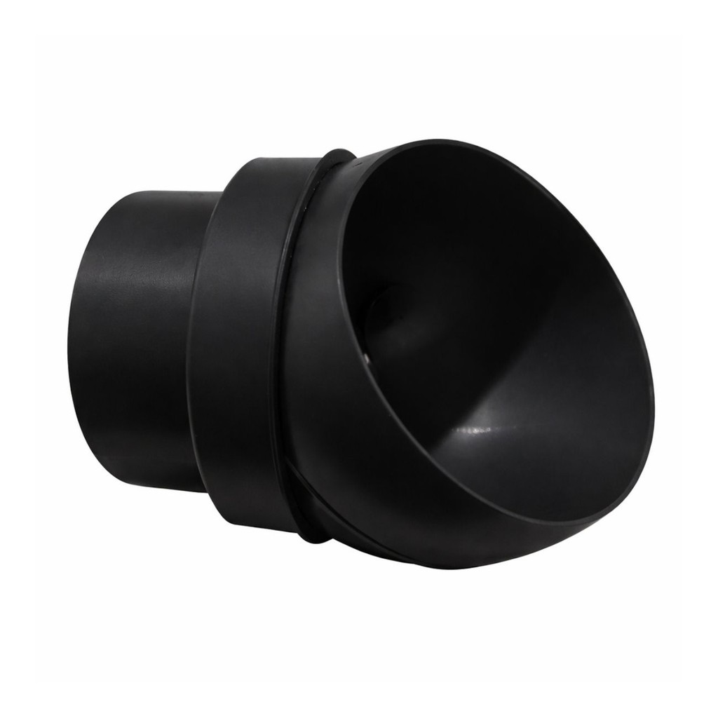 JUNCAO CONECTOR EMENDA ARTICULADA P/CORRIMÃO ALUMINIO TUBO 1 1/2 38MM NYLON PRETO S025 SM