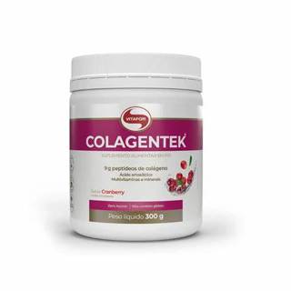 Colágeno Hidrolisado Colagentek Vitafor 300g Original Sabor Cranberry em Oferta na Shopee