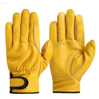 Luvas De Trabalho , Resistentes Ao Desgaste Para Soldagem De Couro , Proteção De Segurança Flex Grip Fazenda