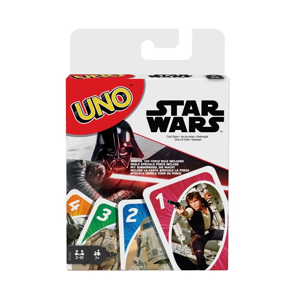 Jogo De Cartas Uno Mattel Star Wars em Oferta na Shopee