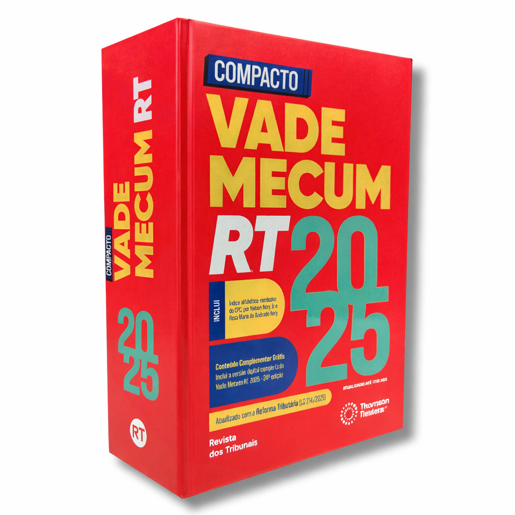 Vade Mecum Compacto Rt - 24a Edição 2025  Revista Dos Tribunais Capa Dura  em Oferta na Shopee