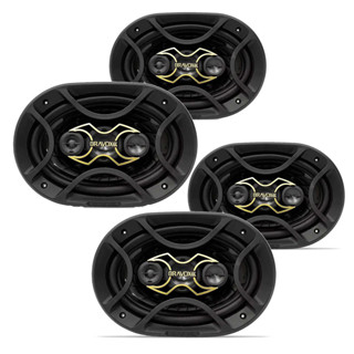 Kit com 4 alto falantes bravox b4x69 69 6x9 polegada 280wrms em Oferta na Shopee