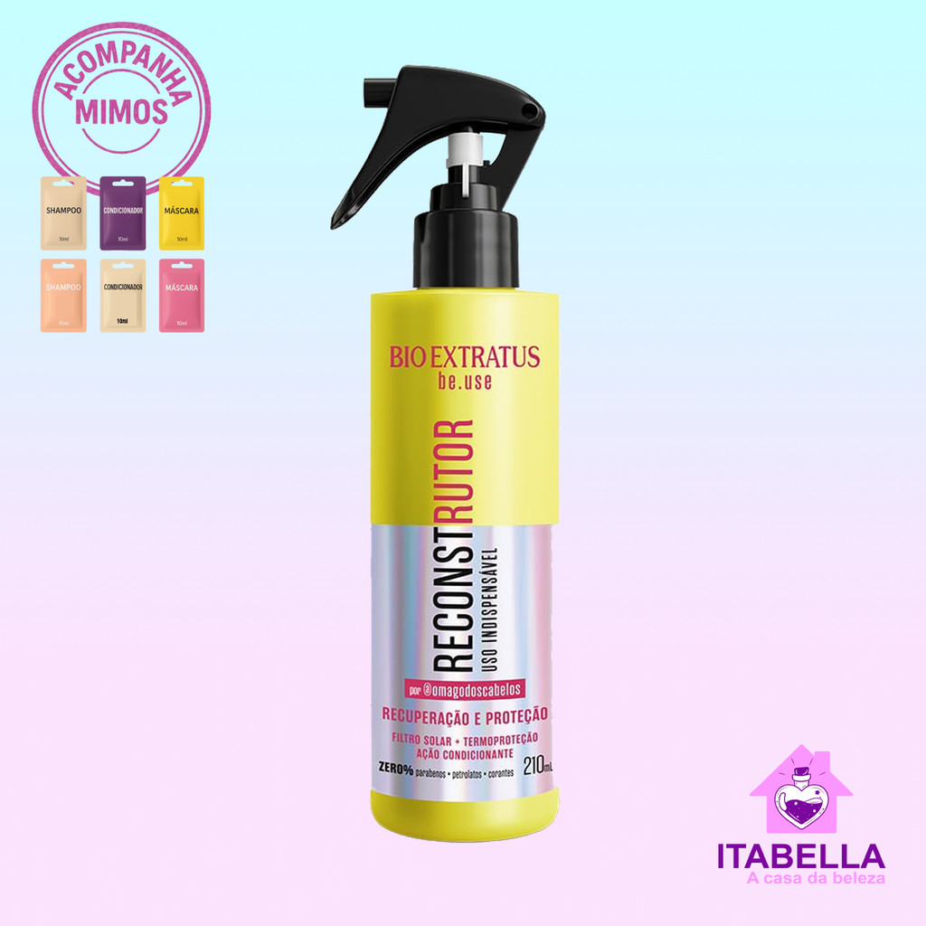 Reconstrutor Uso Indispensável be.use Bio Extratus 210mL em Oferta na Shopee