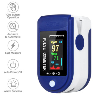 Monitor de Oxímetro no Sangue aparelho de Oxímetro Digital para Dedo com Display LED - jziki em Oferta na Shopee