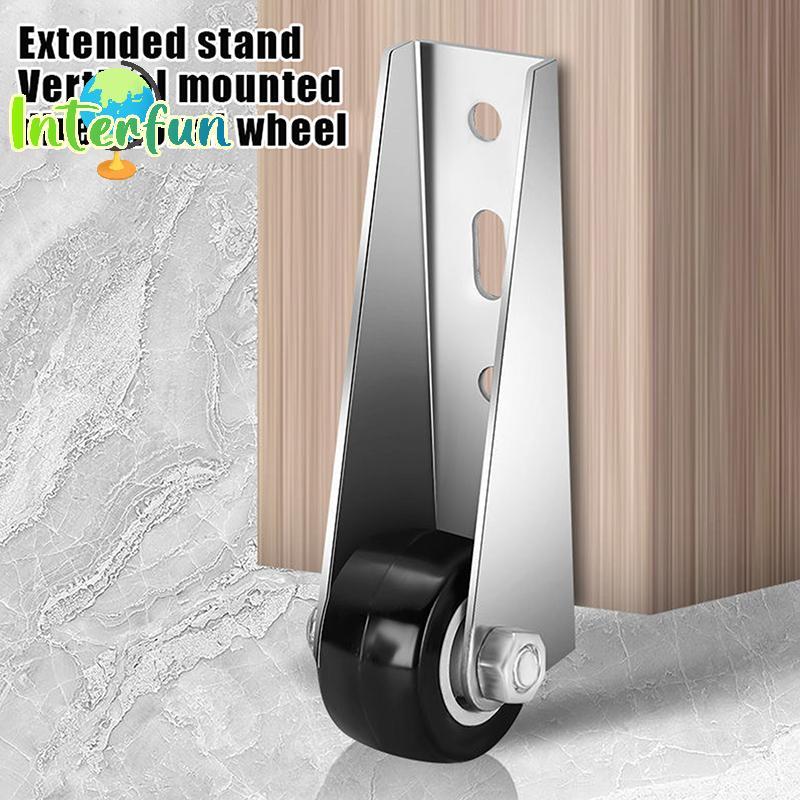 [InterfunB] Suporte De Rolo De Porta De Direção Montada Lateral Para Móveis Silenciosos Roda Móvel Com Parafusos Polia D em Oferta na Shopee