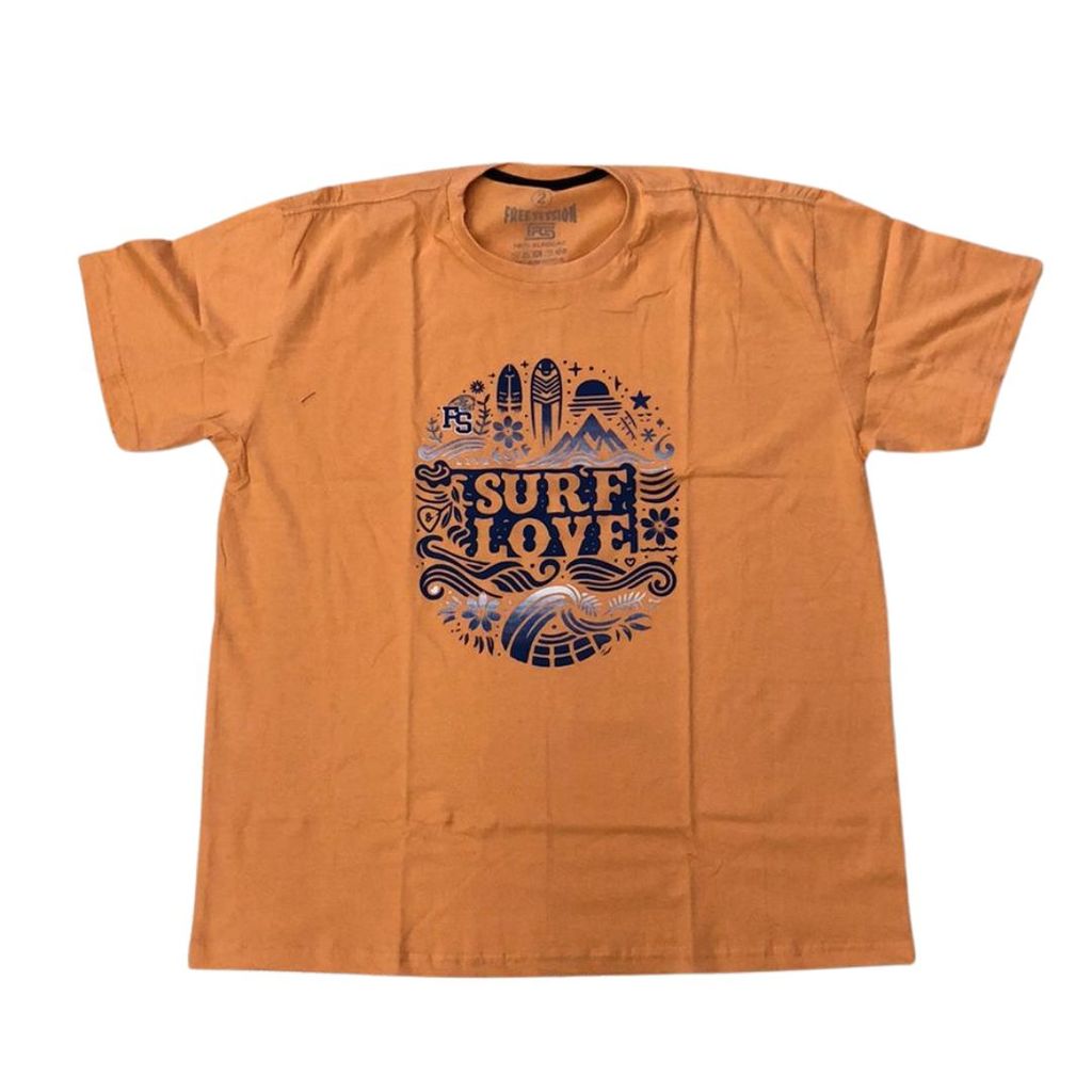 Camiseta Plus Size  - Surf Love | Free Session