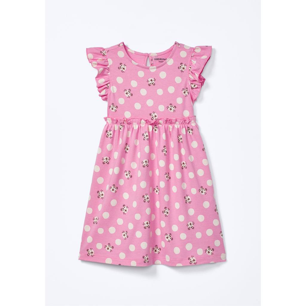 Vestido Infantil Toddler Com Babado em Oferta na Shopee