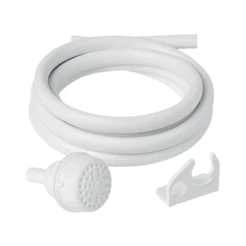 CHUVEIRINHO COMPLETO COM MANGUEIRA 2,1M BRANCO - SINTEX