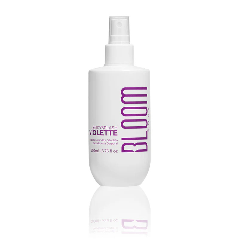 Body Splash Violette 200ml BloomBody Perfume Corporal Feminino Aroma Elegante Suave