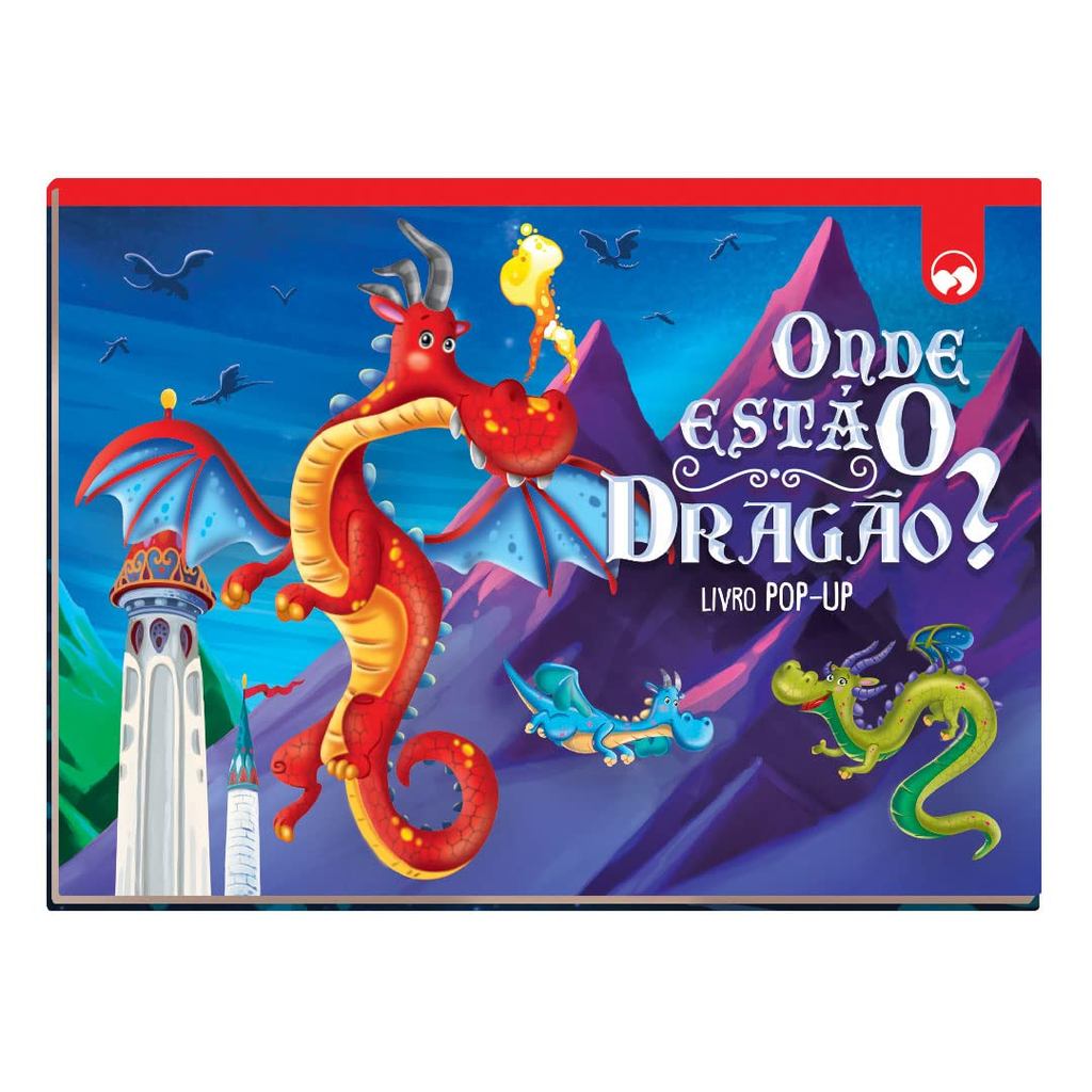 Onde Está o Dragão? ( Livro Pop-up ) - Ed. Vale das Letras ( p33 )