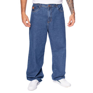 Calça Jeans Masculina Max Denim Baggy Tradicional Azul em Oferta na Shopee