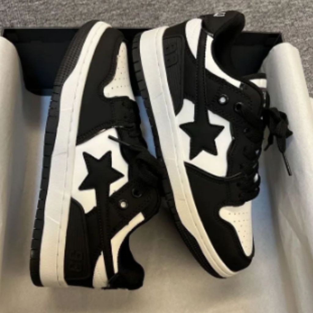 Sapatos Casuais Femininos Star Running Sport Skate Flats Sneakers Black Friday em Oferta na Shopee