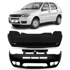 Kit Parachoque Dianteiro Traseiro Palio G3 2004 2005 2006 2007 2008 2009 2010 2011 2012 2013 1ªLinha Novo