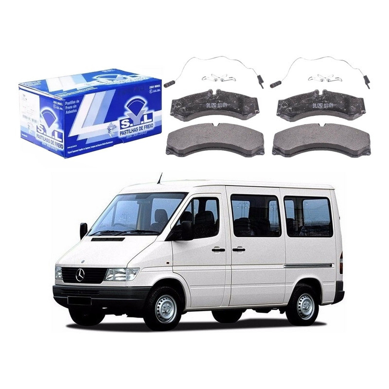 Pastilha Freio Dianteira Sprinter 310 2.5 2000 A 2001 em Oferta na Shopee
