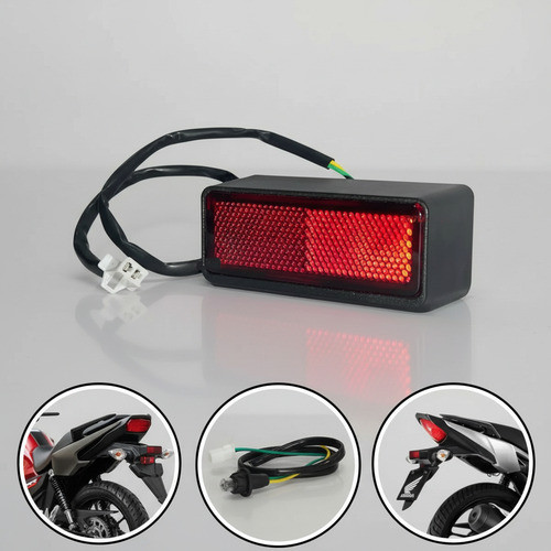 Olho De Gato Luz Placa Para Titan Fan Start 160 Plasmoto em Oferta na Shopee