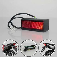 Olho De Gato Luz Placa Para Titan Fan Start 160 Plasmoto