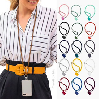 Cordão de Celular Ajustável Alça Anti Furto Para Celular Modelo Universal em Oferta na Shopee