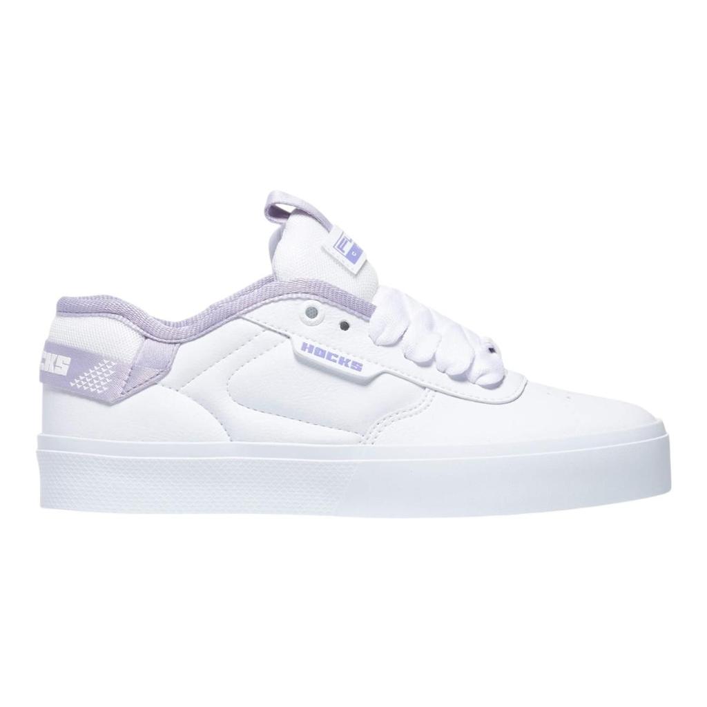 Tênis Hocks Flat Core Branco Lilac- Hocks