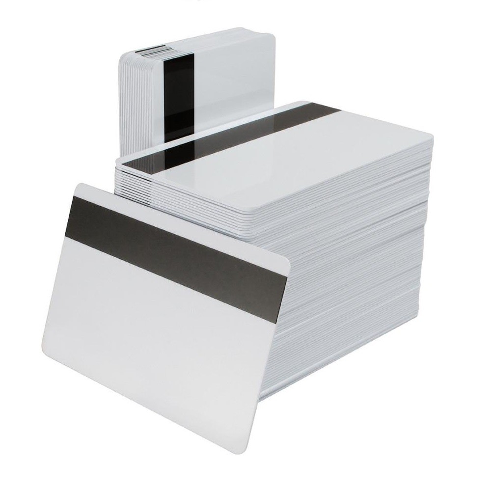 CARTÃO PVC BRANCO 0,76 MM com Tarja Magnética - 1000 unidades