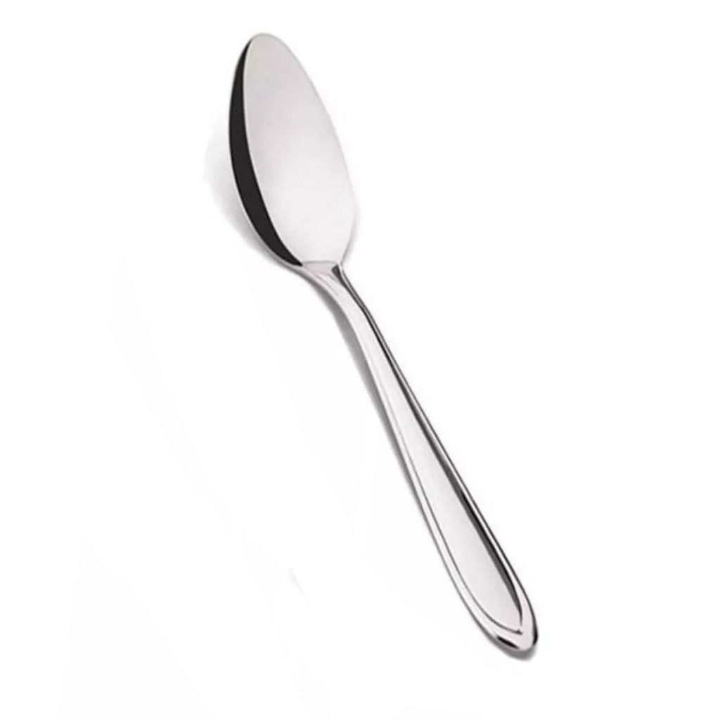 Jogo Colher De Mesa Inox Star 24 Peças Fast Food Lanchonete